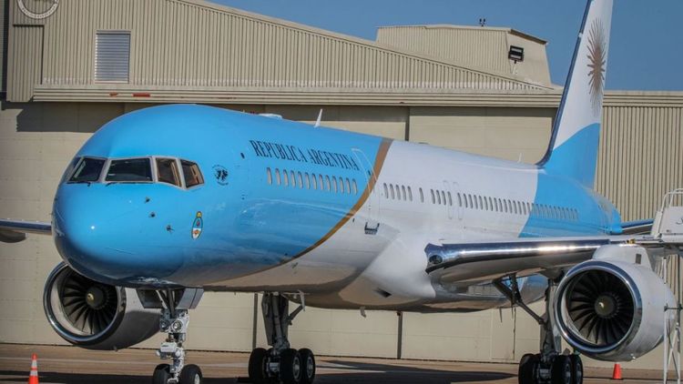 Avion presidencial Argentina
