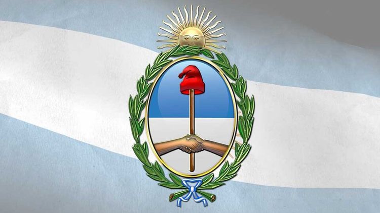 Escudo Nacional argentino