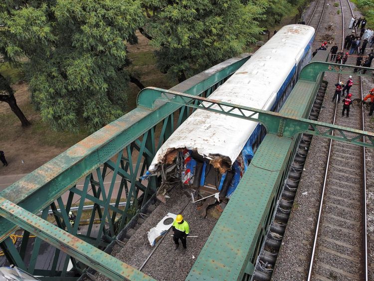 Choque de trenes